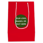 Ontwerp uw eigen aangepaste geschenktas, Creëer uw Medium Cadeauzakje (Achterkant)