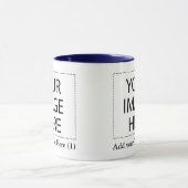 Ontwerp uw eigen aangepaste koffie-Mok op Logo Mok (Midden)