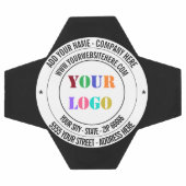 Ontwerp uw eigen aangepaste Logo en tekst Voetbal (Enkel)