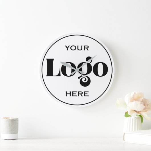 Ontwerp uw eigen aangepaste logo grote klok (Huis)