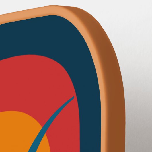 Ontwerp uw eigen aangepaste Logo Pickleball Paddle (Links Detail)