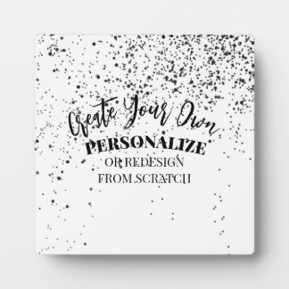 Ontwerp uw eigen aangepaste ontwerp fotoplaat