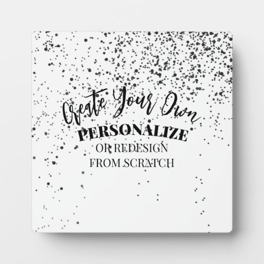 Ontwerp uw eigen aangepaste ontwerp fotoplaat (Voorkant)