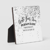 Ontwerp uw eigen aangepaste ontwerp fotoplaat (Voorkant)