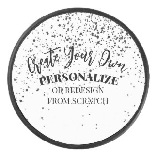 Ontwerp uw eigen aangepaste ontwerp hockey puck