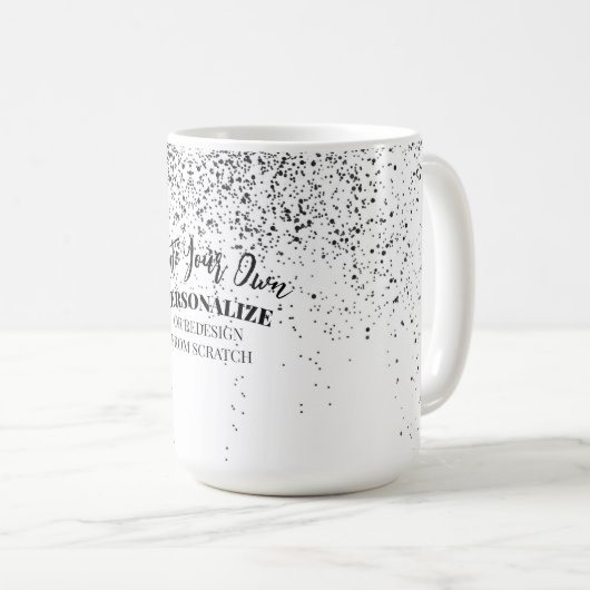 Ontwerp uw eigen aangepaste ontwerp koffiemok (Voorkant rechts)