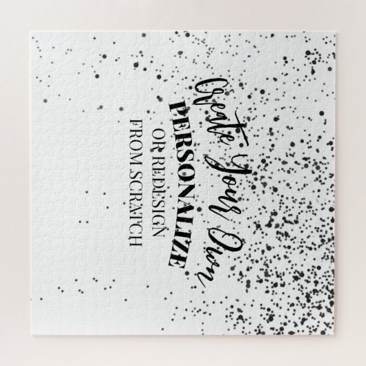 Ontwerp uw eigen aangepaste ontwerp legpuzzel (Horizontaal)