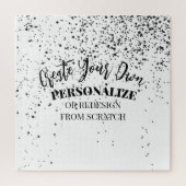 Ontwerp uw eigen aangepaste ontwerp legpuzzel (Verticaal)