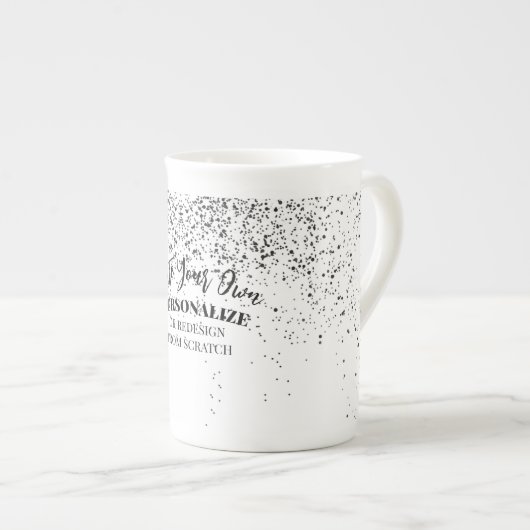 Ontwerp uw eigen aangepaste ontwerp porselein kop (Voorkant rechts)