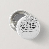 Ontwerp uw eigen aangepaste ontwerp ronde button 3,2 cm (Voorkant /achterkant)