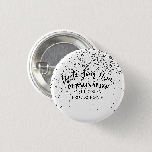 Ontwerp uw eigen aangepaste ontwerp ronde button 3,2 cm (Voorkant /achterkant)