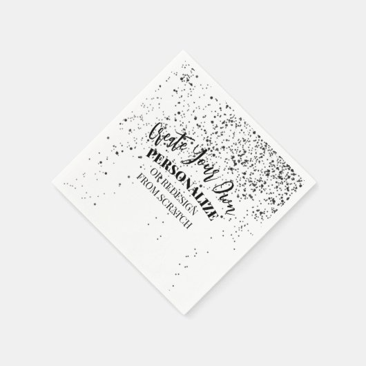 Ontwerp uw eigen aangepaste ontwerp servet (Hoek)