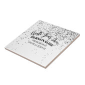 Ontwerp uw eigen aangepaste ontwerp tegeltje (Zijkant)