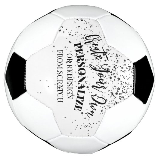 Ontwerp uw eigen aangepaste ontwerp voetbal (Gedraaid)