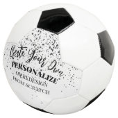 Ontwerp uw eigen aangepaste ontwerp voetbal (Drie kwart)