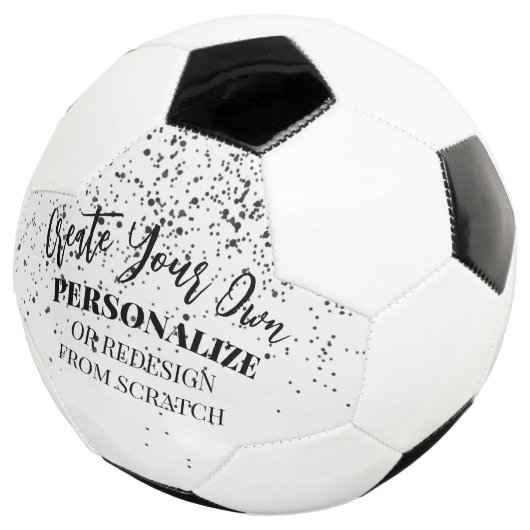 Ontwerp uw eigen aangepaste ontwerp voetbal (Drie kwart)