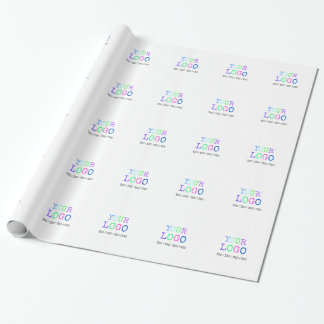 Ontwerp uw eigen aangepaste persoonlijke Logo Cadeaupapier
