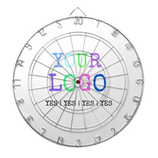 Ontwerp uw eigen aangepaste persoonlijke Logo Dartbord (Voorkant)