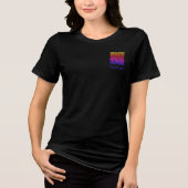 Ontwerp uw eigen aangepaste QR-code T-shirt Sjablo (Voorkant)