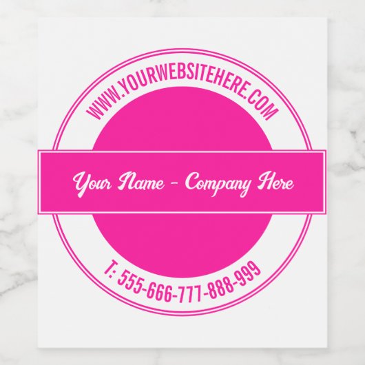 Ontwerp uw eigen aangepaste tekst flesetiketten Sj Wijn Etiket (Enkel label)