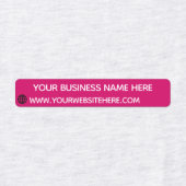 Ontwerp uw eigen aangepaste tekstkleur bedrijfslab labels (Design 1)