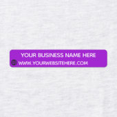 Ontwerp uw eigen aangepaste tekstkleur bedrijfslab labels (Design 2)