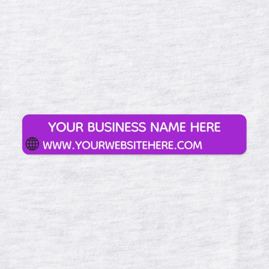 Ontwerp uw eigen aangepaste tekstkleur bedrijfslab labels (Design 2)