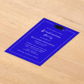 Ontwerp uw eigen acryl Afstuderen uitnodiging (Laagn)