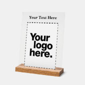 Ontwerp uw eigen acryl bord (Hoek)