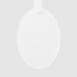 Ontwerp uw eigen acryl-ovaal-vormende versiering ornament