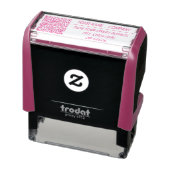 Ontwerp uw eigen adres QR code stempel voorbeeld (Product)