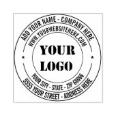 Ontwerp Uw Eigen Adres Rubbers tampplaat Rubberstempel (Afrduk)