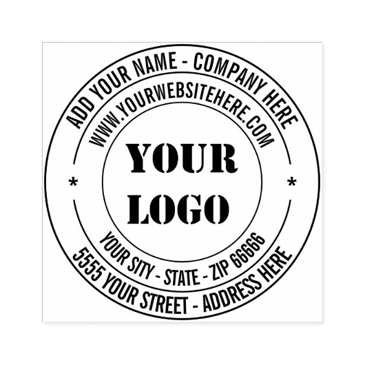 Ontwerp Uw Eigen Adres Rubbers tampplaat Rubberstempel (Afrduk)