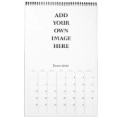 ontwerp uw eigen agenda voor één pagina kalender (Jan 2026)