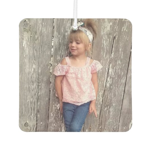 Ontwerp uw eigen auto van de douanefoto luchtverfrisser (Voorkant)