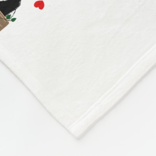 Ontwerp uw eigen BABY PANDA BEER Fleece Deken (Hoek)