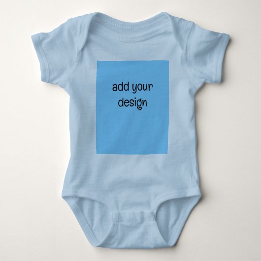 Ontwerp uw eigen Baby T-shirt (Voorkant)