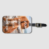 ONTWERP UW EIGEN BAGAGELABEL (Voorkant (horizontaal))