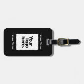 Ontwerp uw eigen bagagelabel (Voorkant horizontaal)