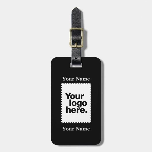 Ontwerp uw eigen bagagelabel (Voorkant verticaal)