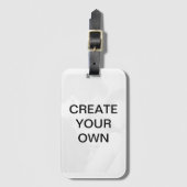 Ontwerp uw eigen bagagelabel om uw afbeelding hier (Voorkant (verticaal))