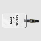 Ontwerp uw eigen bagagelabel om uw afbeelding hier (Voorkant (horizontaal))