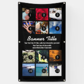 Ontwerp uw eigen banner 12 Afbeeldingen en tekst e (Verticaal)