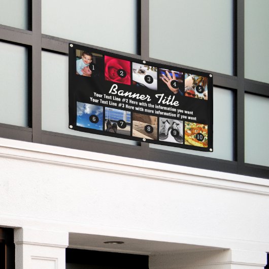 Ontwerp uw eigen banner tien Afbeeldingen met eenv (Buitenkant Gebouw)