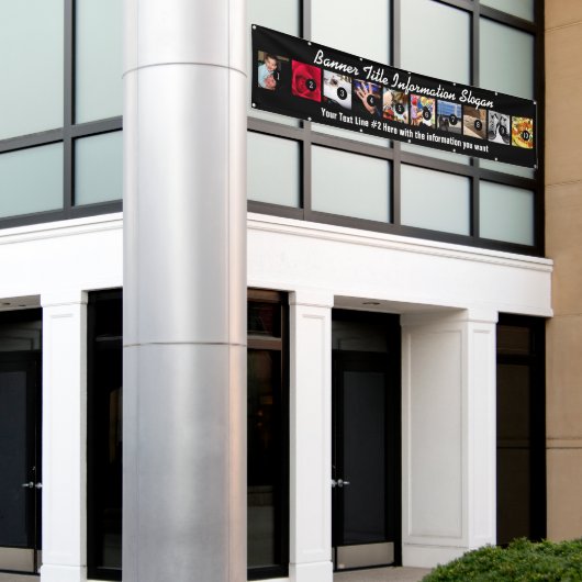 Ontwerp uw eigen banner tien Afbeeldingen met eenv (Buitenkant Gebouw)