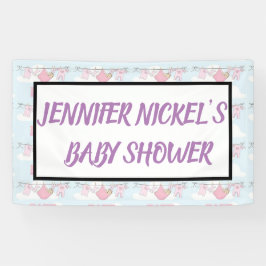 Ontwerp uw eigen banners voor BABY SHOWER