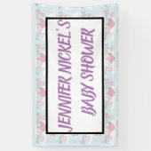 Ontwerp uw eigen banners voor BABY SHOWER (Verticaal)