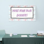Ontwerp uw eigen banners voor BABY SHOWER ETC (Beurs)