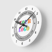 Ontwerp uw eigen bedrijf Logo klok Sjabloon (Hoek)