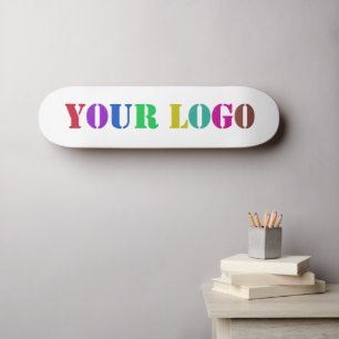Ontwerp uw eigen bedrijf Logo Skateboard Sjabloon